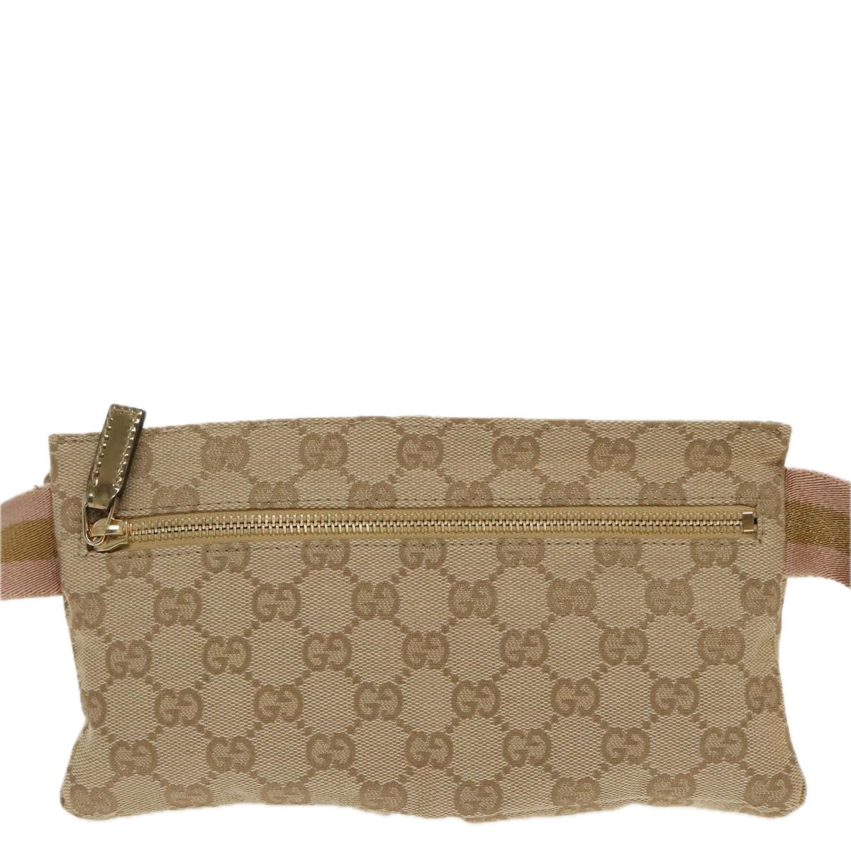 Gucci Beige Canvas Shoulder Bag