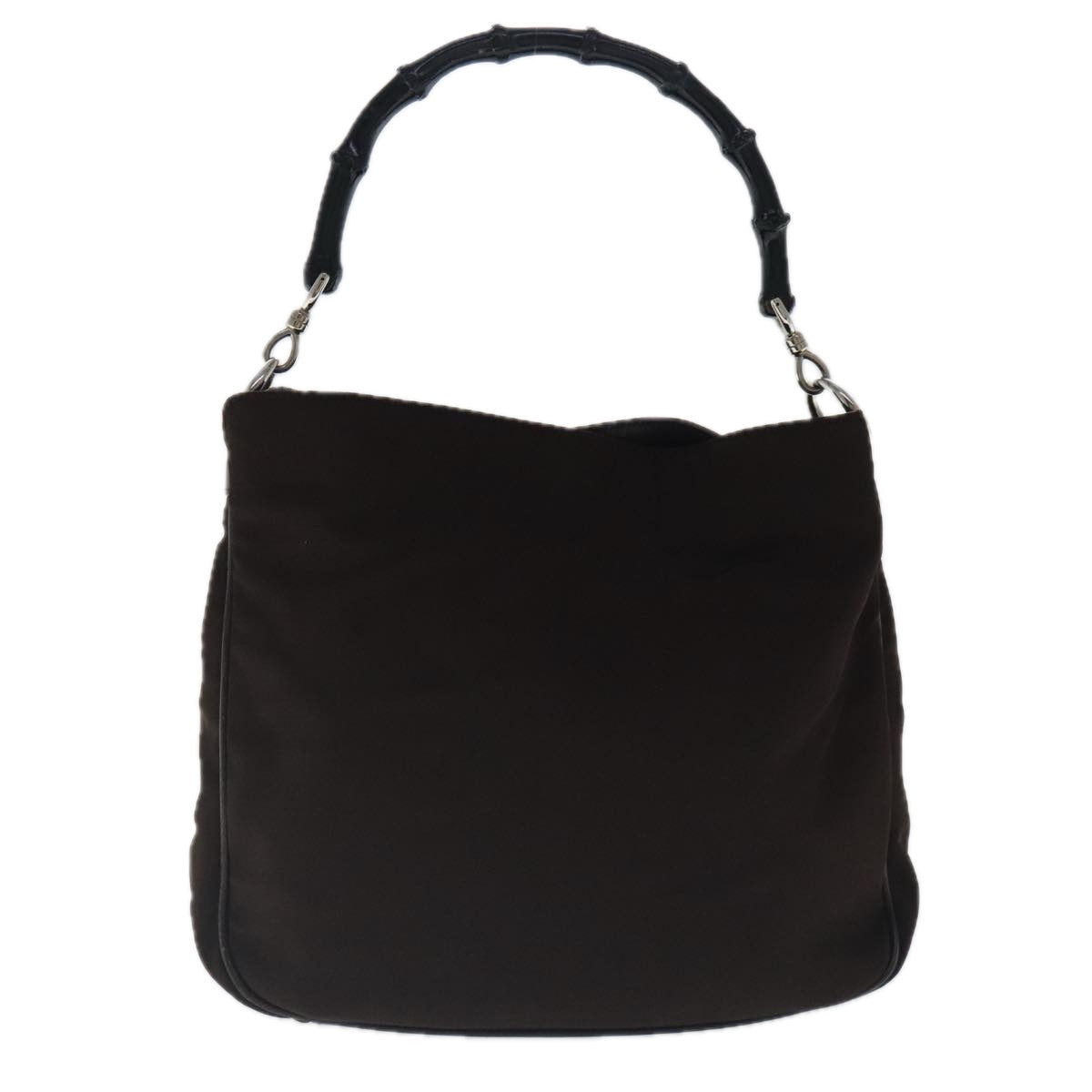 Gucci Bamboo Brown Synthetic Handbag