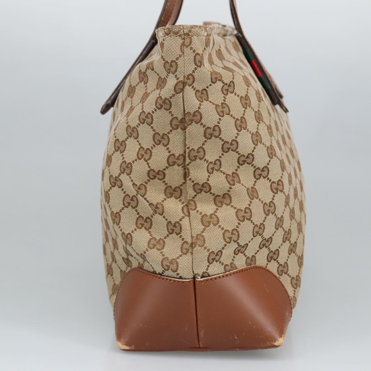 Gucci Beige Canvas Tote Bag