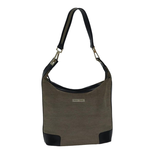Gucci Jackie Beige Canvas Shoulder Bag ()