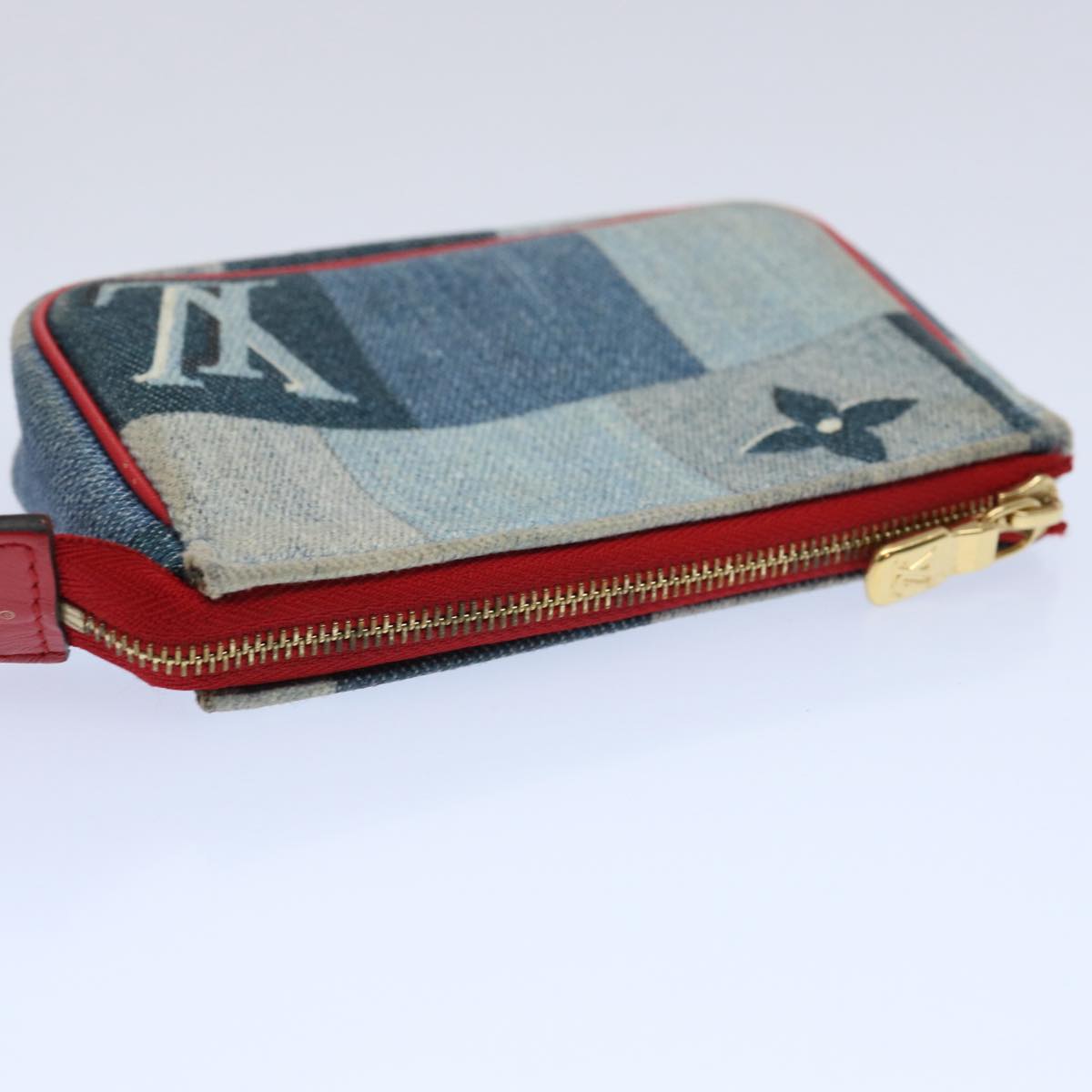 LOUIS VUITTON Pochette Cles Clutch Bag