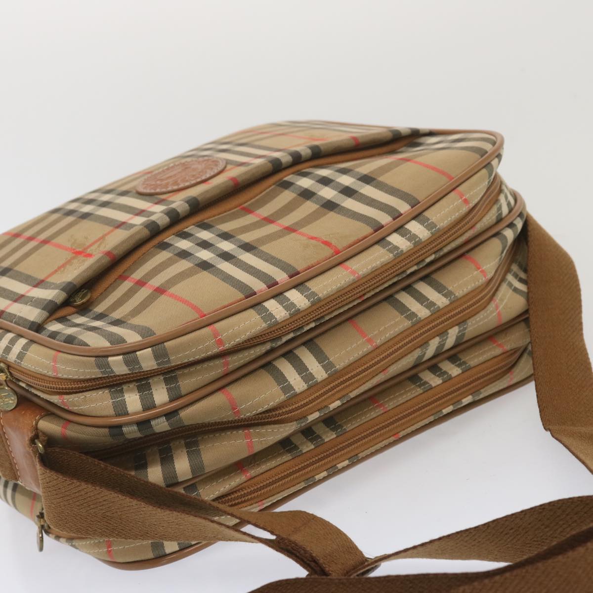 BURBERRY Nova Check Shoulder Bag