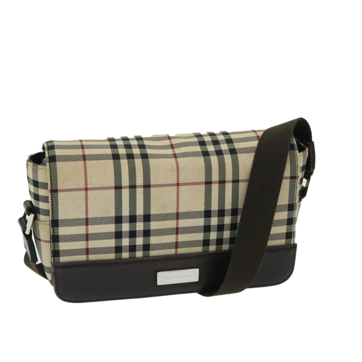 BURBERRY Nova Check Shoulder Bag