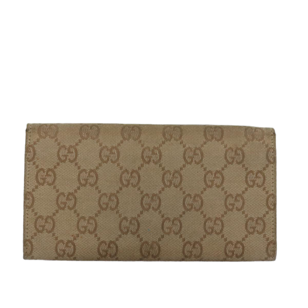 Gucci Beige Canvas Wallet