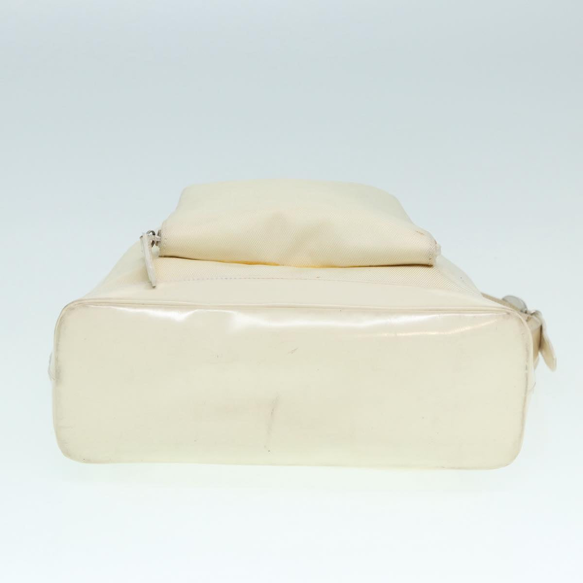Gucci Bamboo White Leather Shoulder Bag