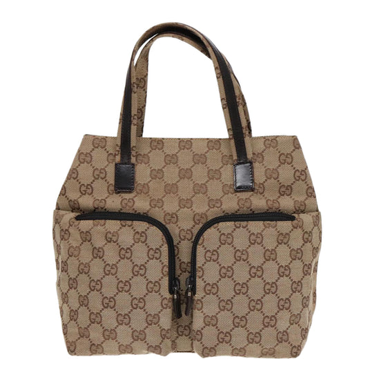 Gucci Envelope Pouch Beige Canvas Handbag ()