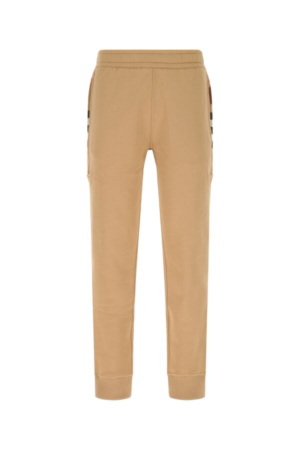 Burberry Man Beige Cotton Blend Joggers