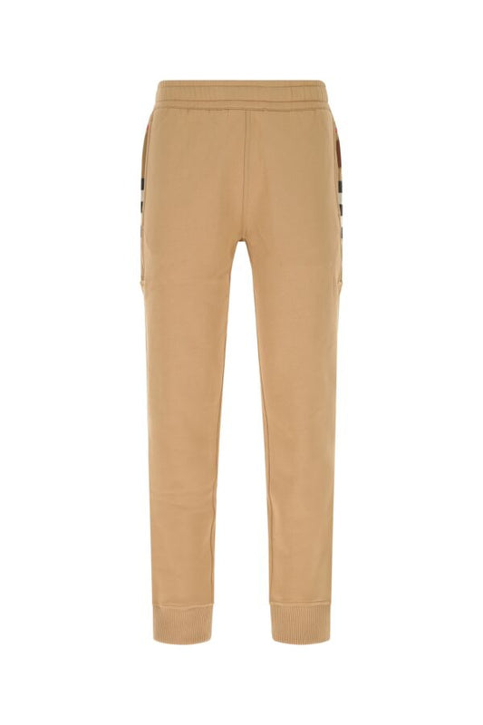 Burberry Man Beige Cotton Blend Joggers