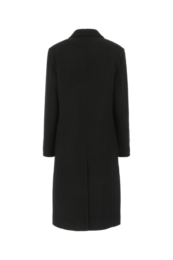 Givenchy Woman Black Wool Blend Coat