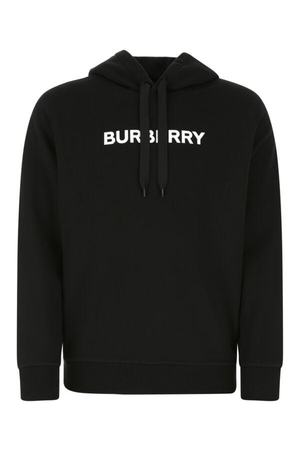 Burberry Man Black Cotton Sweatshirt