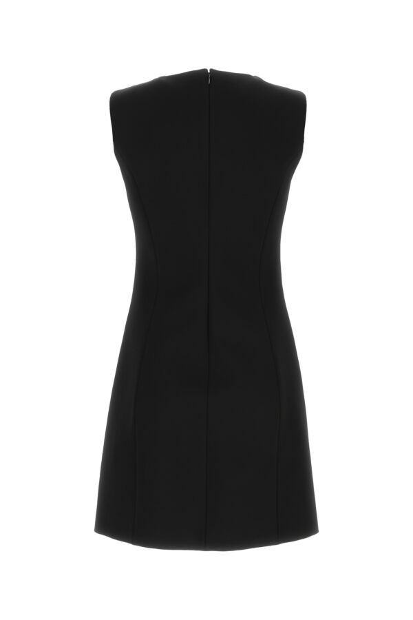 Givenchy Woman Black Stretch Viscose Blend Mini Dress