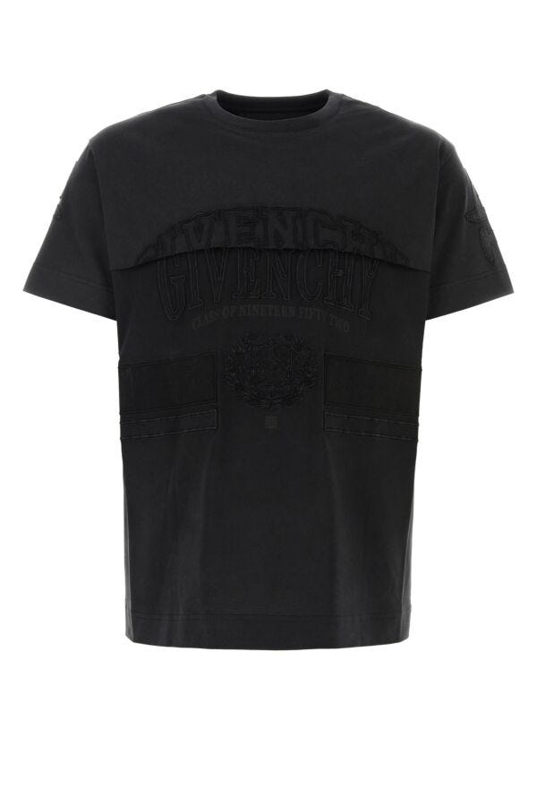 Givenchy Man Black Cotton T-Shirt