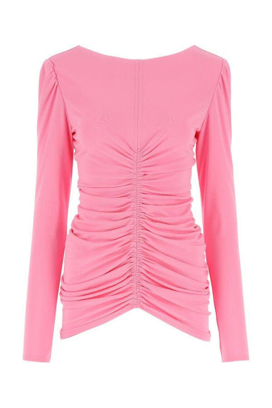 Givenchy Woman Pink Crepe Top