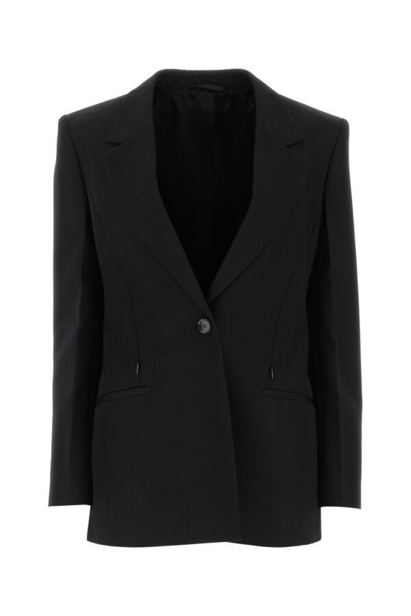 Givenchy Woman Black Wool Blend Blazer