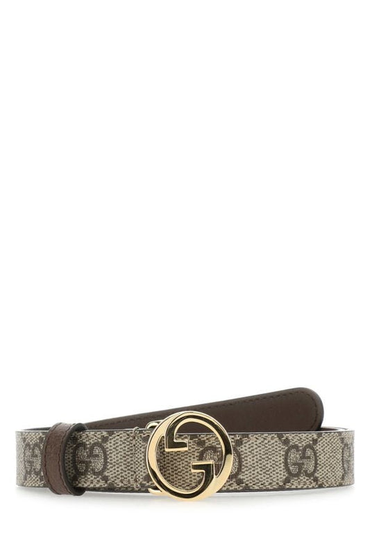 Gucci Woman Gg Supreme Fabric Belt
