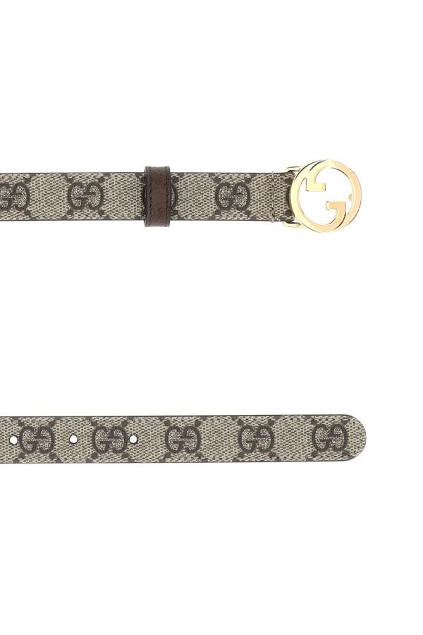 Gucci Woman Gg Supreme Fabric Belt