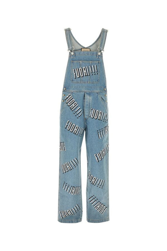 Gucci Man Denim Dungarees