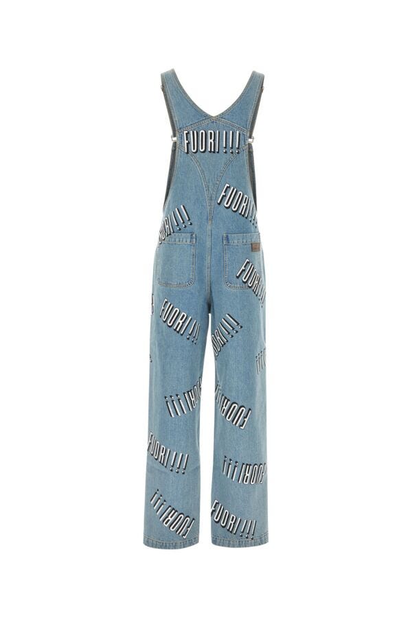 Gucci Man Denim Dungarees