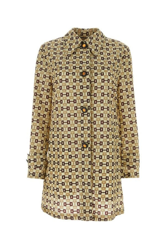 Gucci Woman Printed Nylon Shirt
