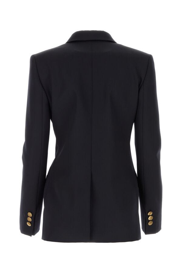 Givenchy Woman Midnight Blue Wool Blend Blazer