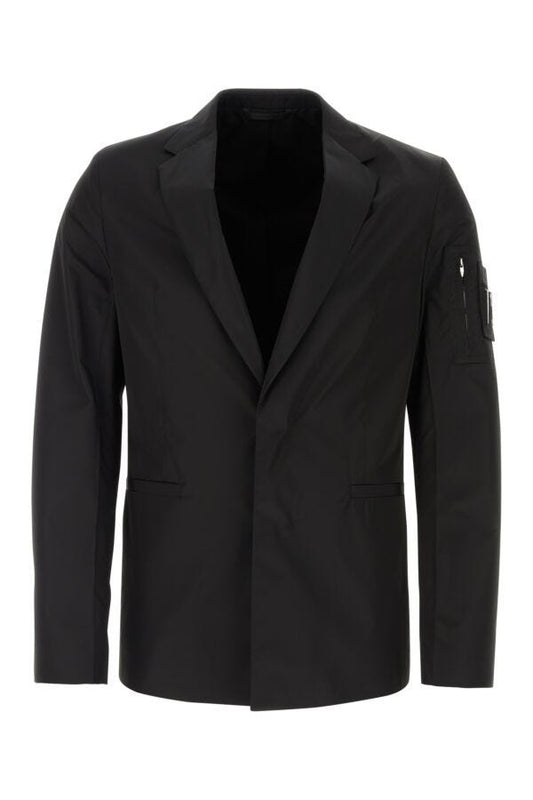 Givenchy Man Black Tech Fabric Blazer