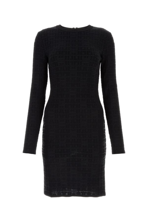 Givenchy Woman Black Jacquard Dress