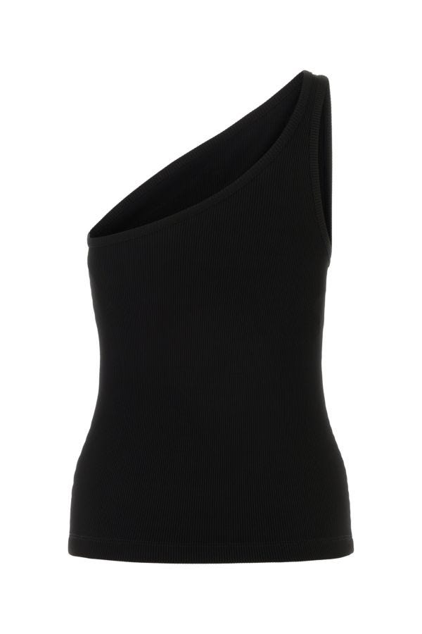 Givenchy Woman Black Stretch Viscose Blend Top