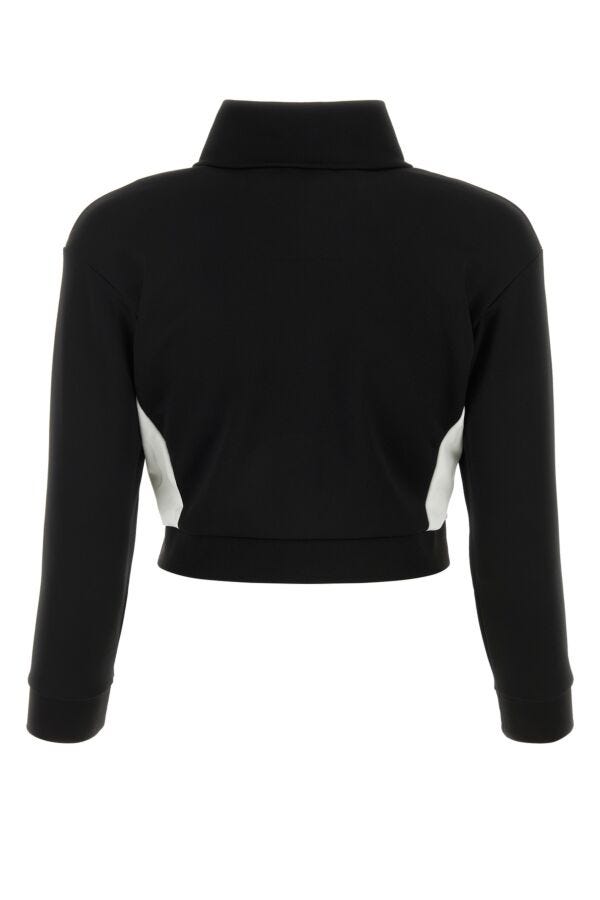 Givenchy Woman Black Polyester Blend Sweatshirt