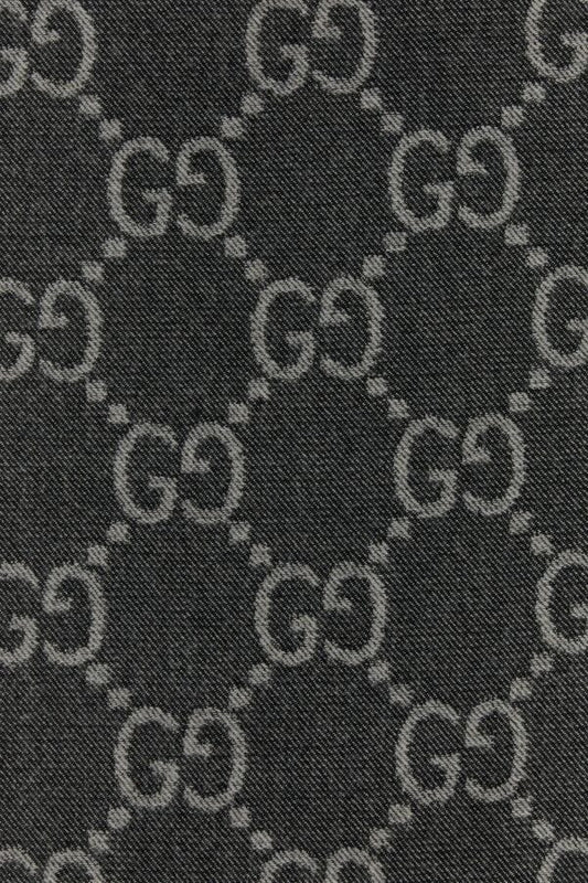 Gucci Man Embroidered Wool Scarf