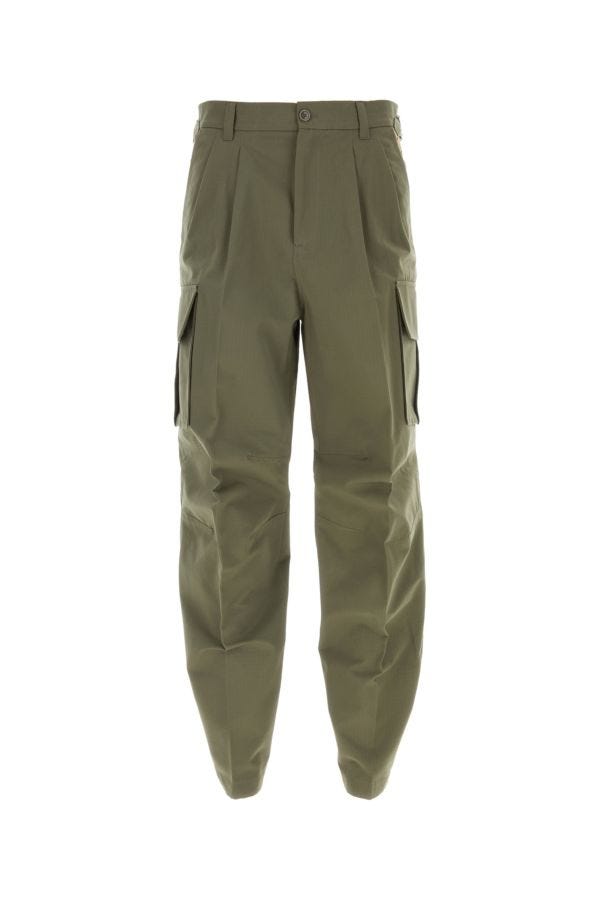 Gucci Man Army Green Cotton Cargo Pant