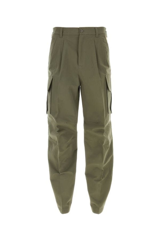 Gucci Man Army Green Cotton Cargo Pant