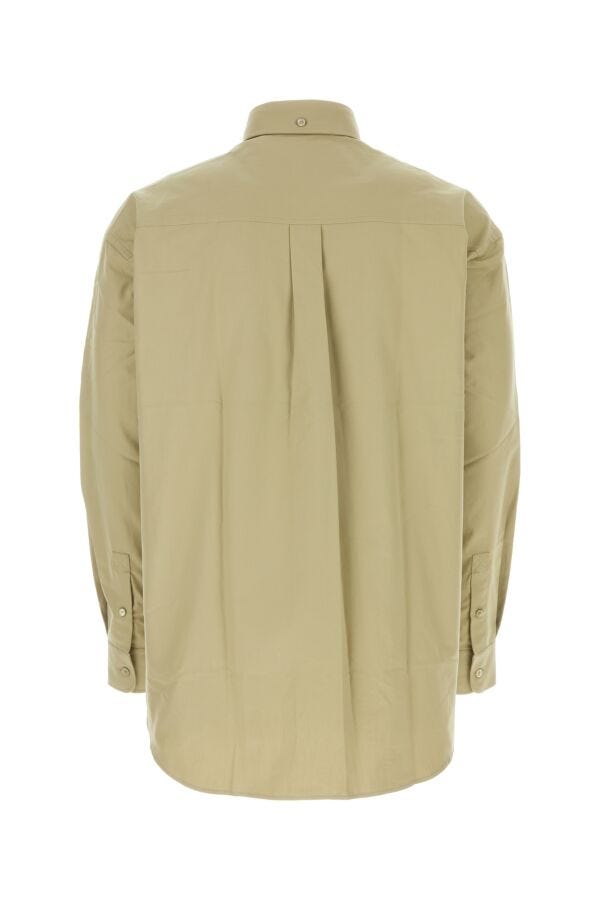 Burberry Man Army Green Oxford Shirt