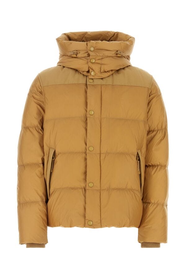 Burberry Man Beige Nylon Padded Jacket