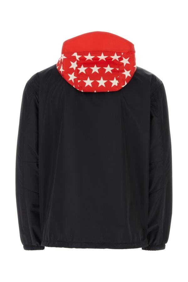 Givenchy Man Midnight Blue Polyester Windbreaker