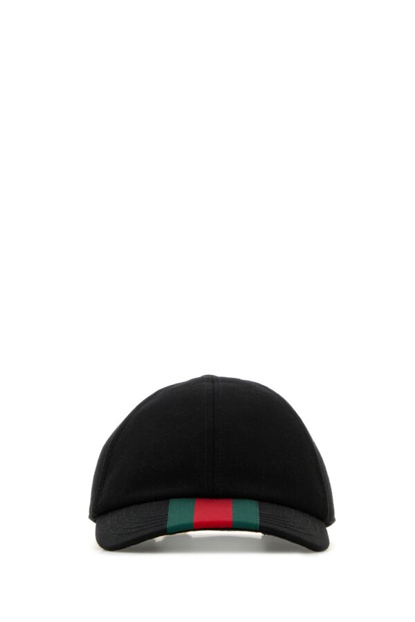 Gucci Man Black Wool Baseball Cap