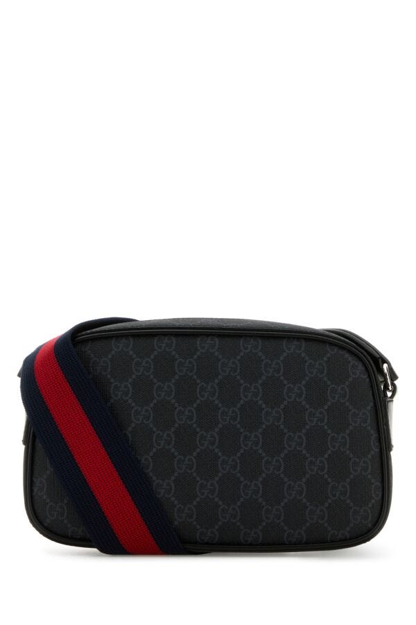 Gucci Man Gg Supreme Fabric Crossbody Bag