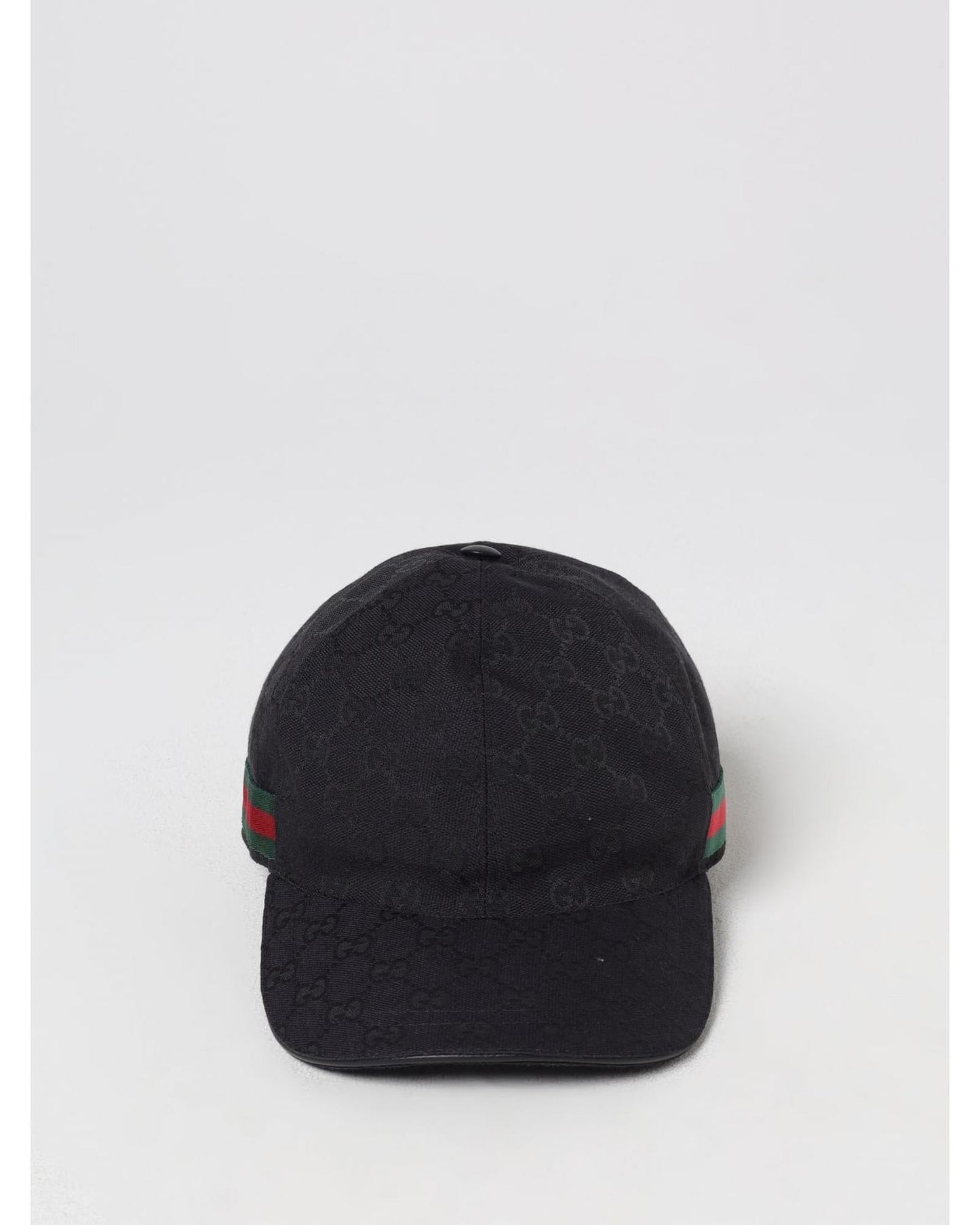 Gucci GG Pattern Baseball Cap Men Black