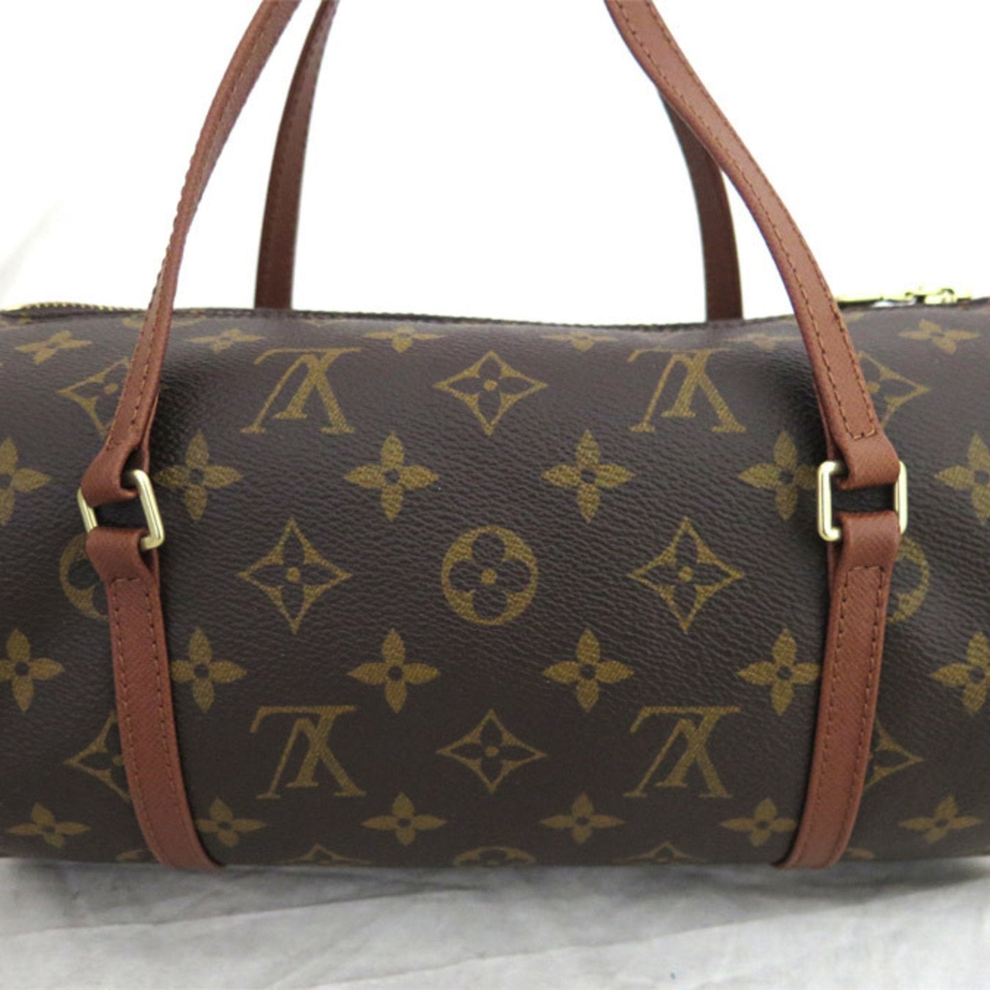 LOUIS VUITTON Handbag Monogram Papillon Canvas Brown Women's M51366