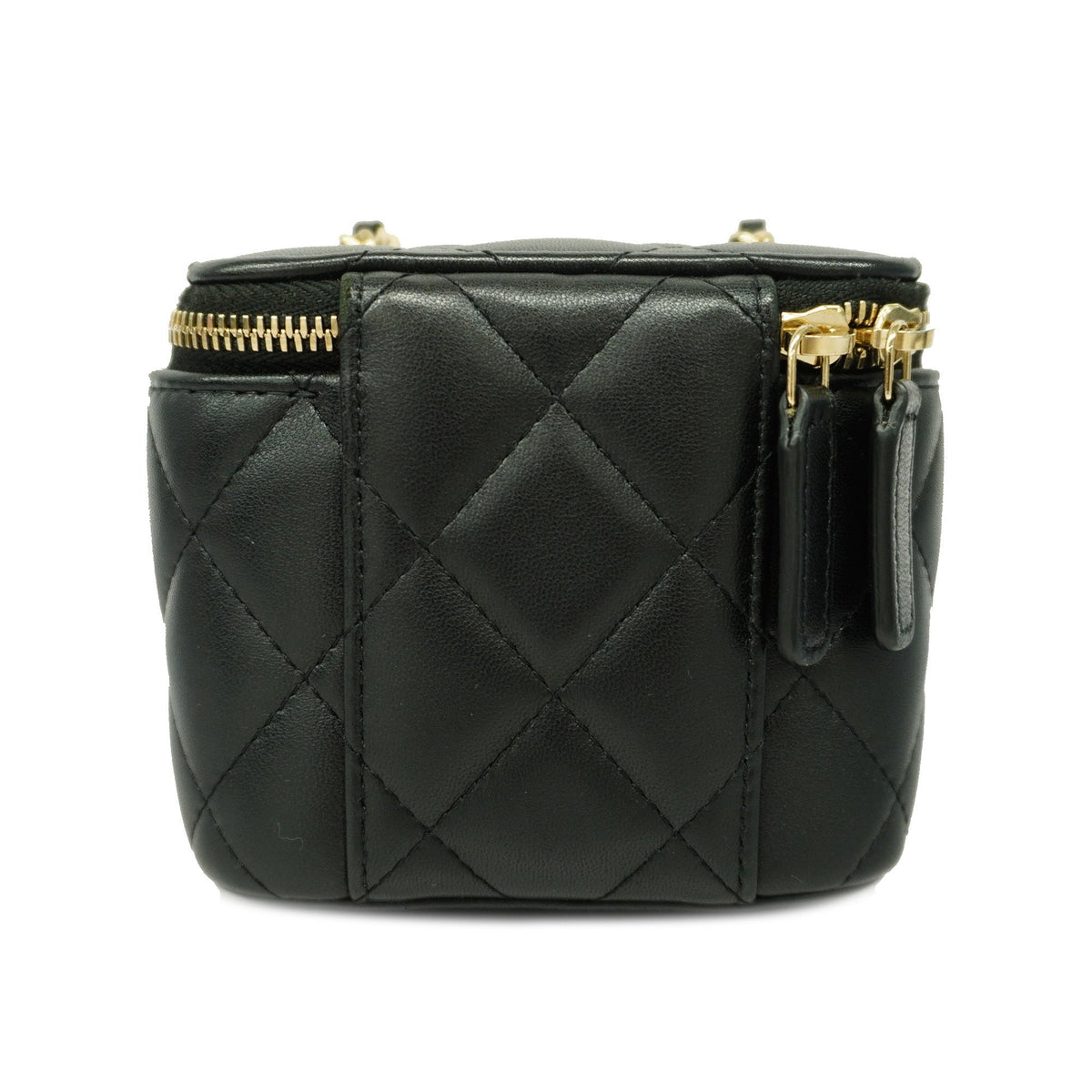 ChanelAuth  Matelasse Vanity Bag Crochet Chain Shoulder Women's Vanity Bag