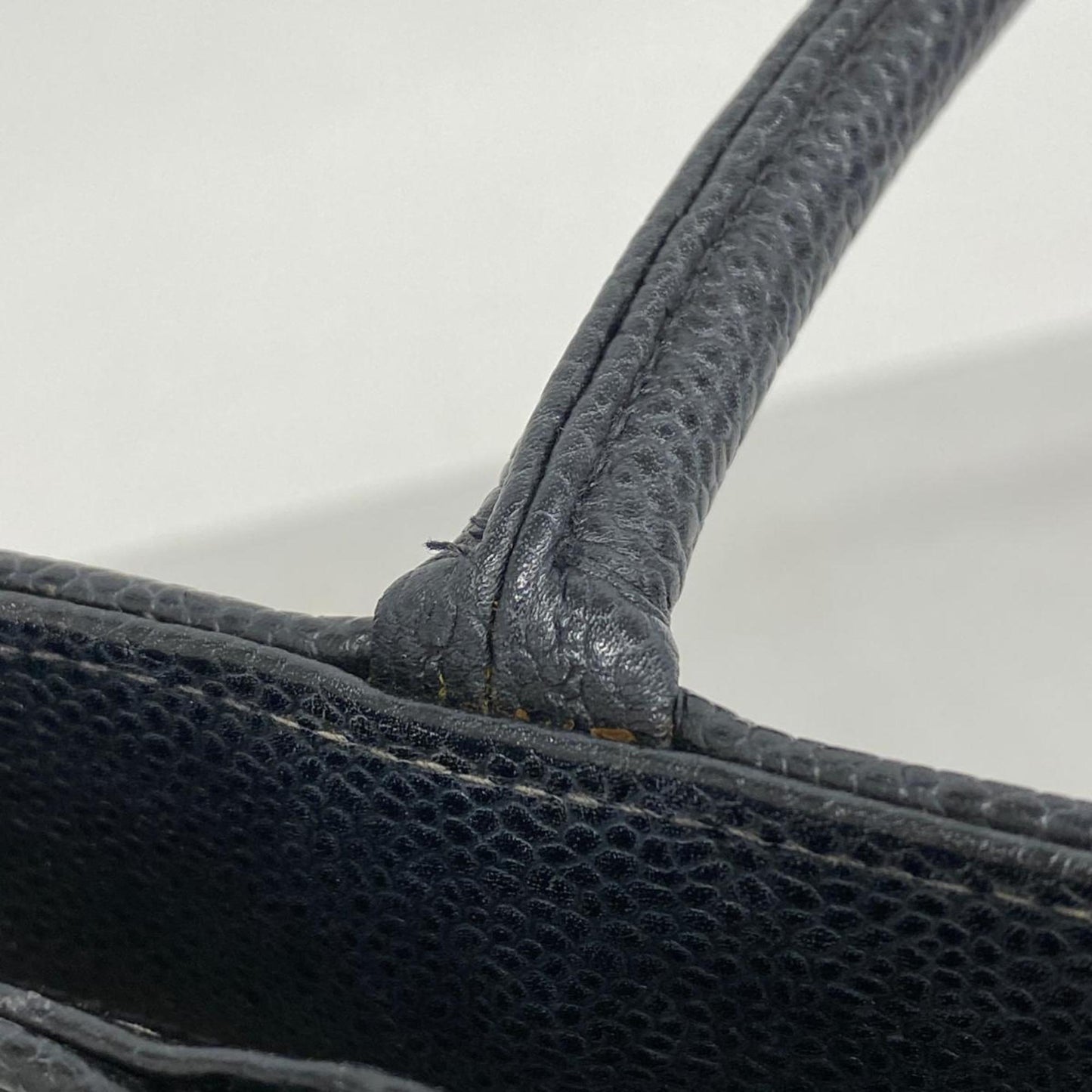 Chanel Tote Bag Reproduction Caviar Skin Black Women's