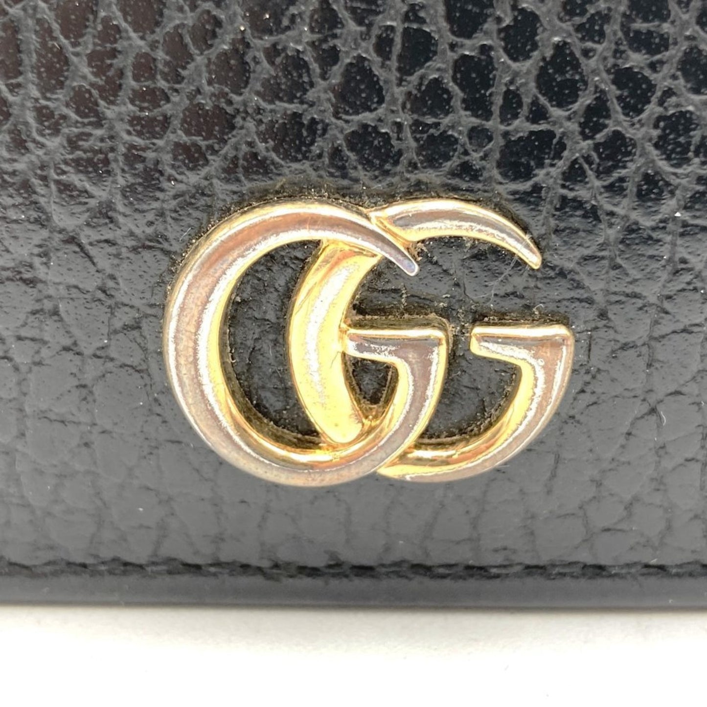 Gucci Black Leather Wallet (Bi-Fold)