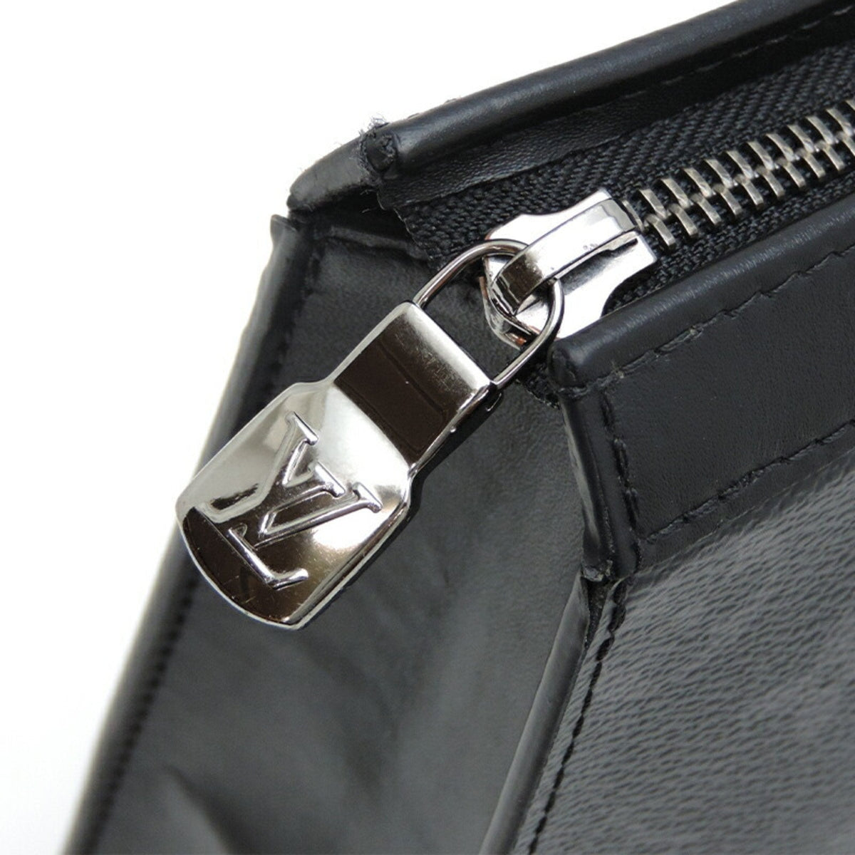 LOUIS VUITTON Pochette Voyage MM Men's Second Bag M61692 Monogram Eclipse Noir [Black]