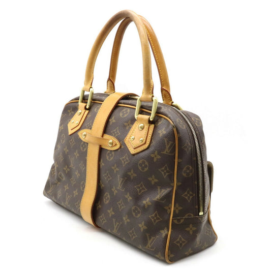 LOUIS VUITTON Monogram Manhattan GM Handbag Boston Bag M40025