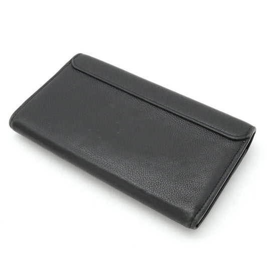 LOUIS VUITTON Portefeuil My Lock Me Bifold Long Wallet Leather Noir Black M62530