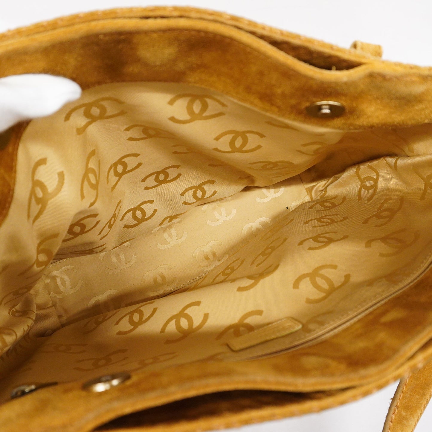 ChanelAuth  Tote Bag Women's Suede Tote Bag Brown