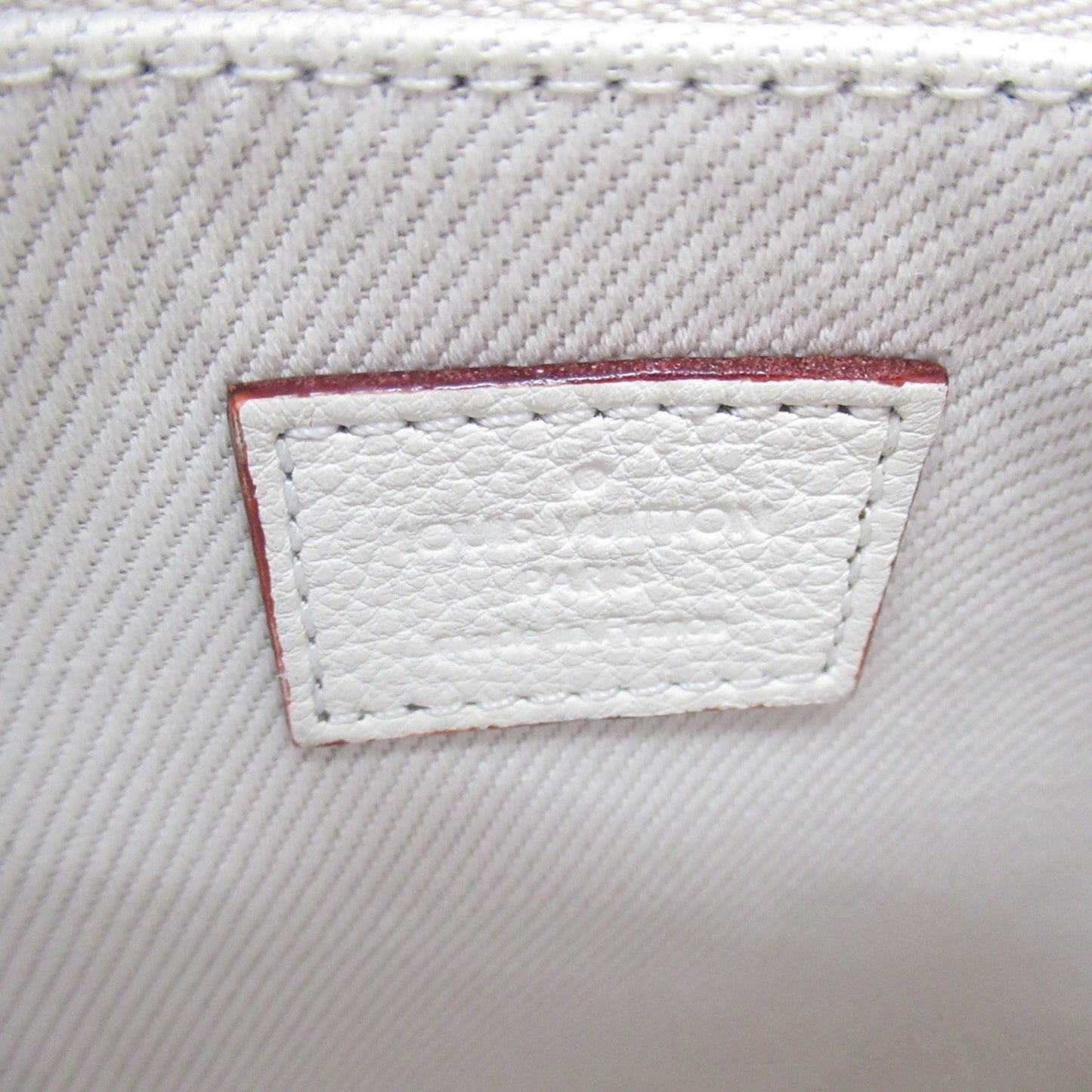 LOUIS VUITTON Noe BB Shoulder Bag White Blanc Suhali leather M42612