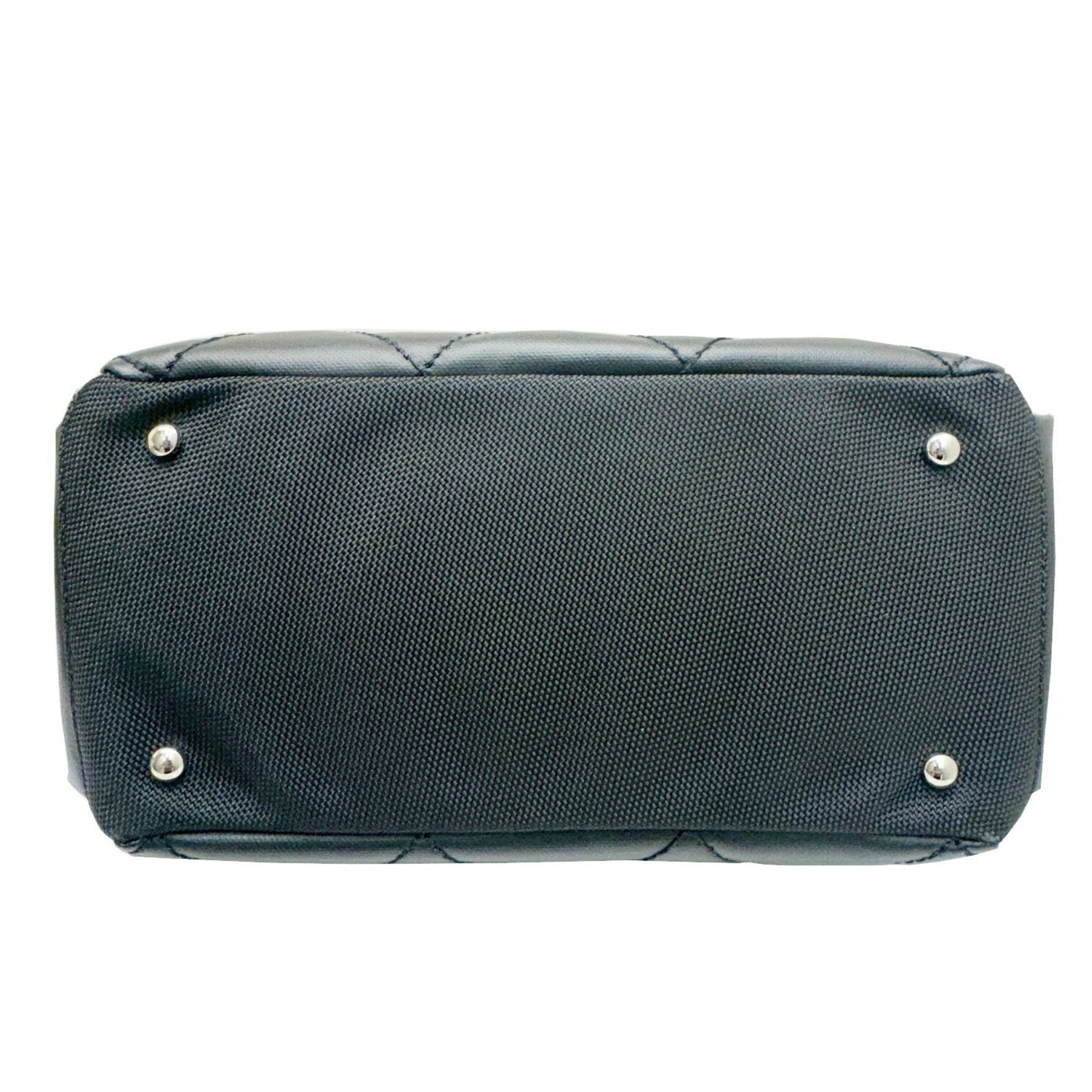 CHANEL Paris Biarritz Shoulder Bag A34205 Coated Canvas Black 1