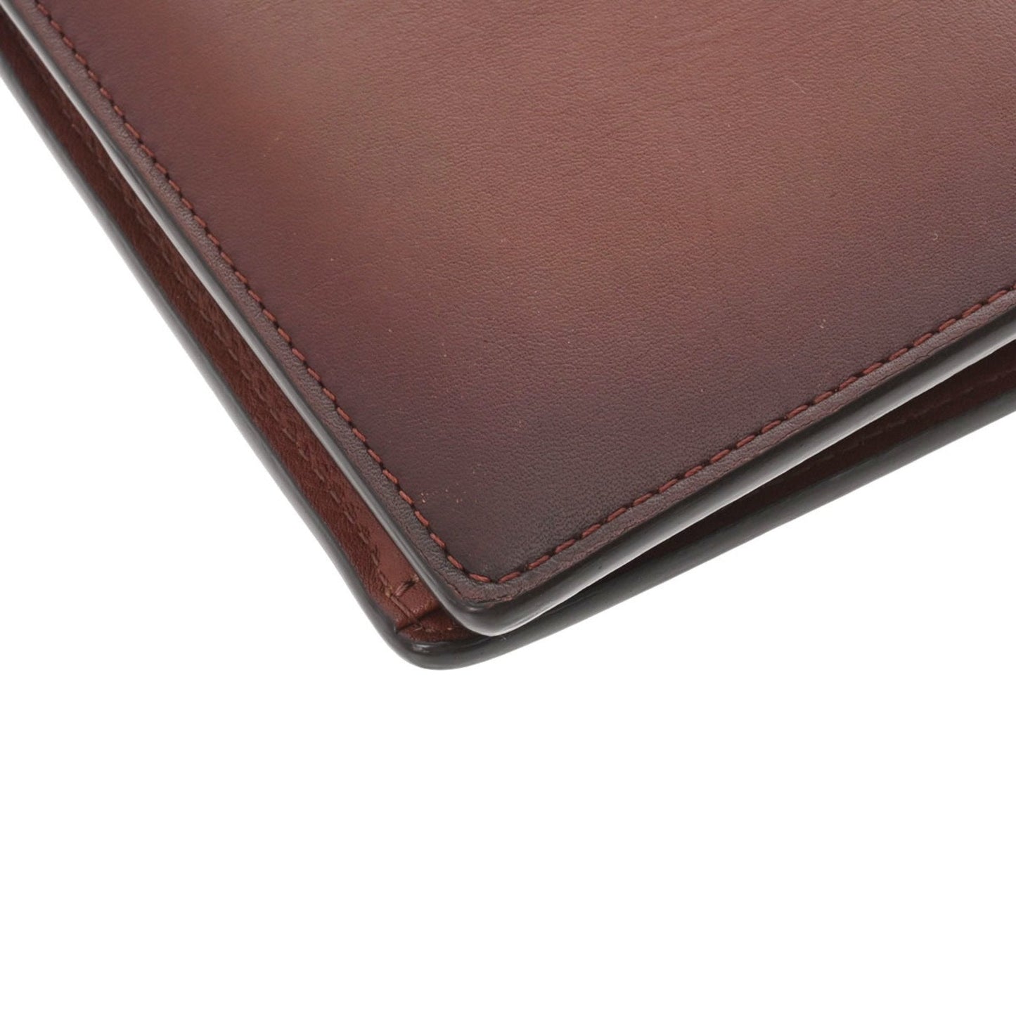 LOUIS VUITTON Nomad Portefeuille Brother Mocha M85093 Men's Leather Long Wallet