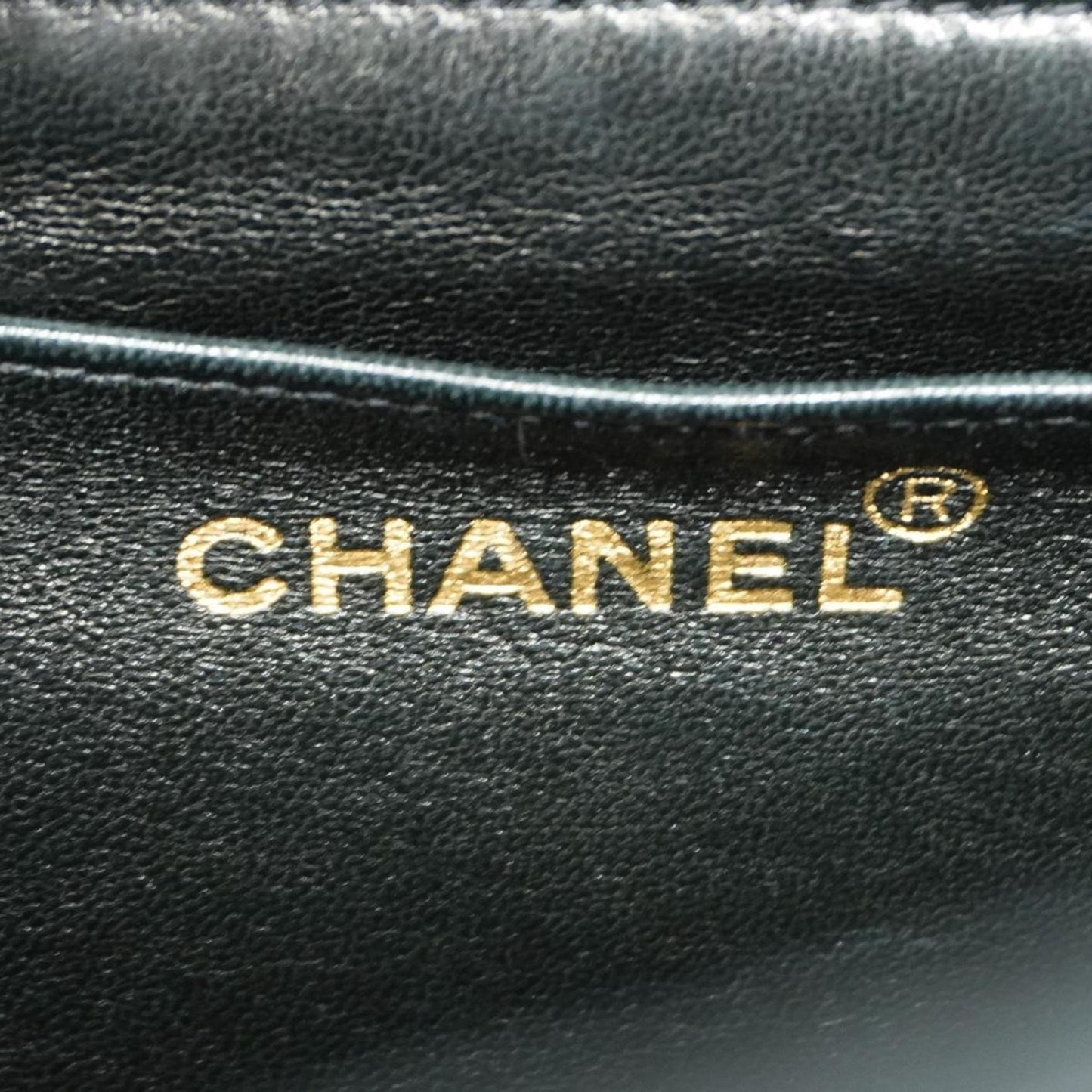 Chanel Shoulder Bag Matelasse Brilliant Lambskin Black Women's