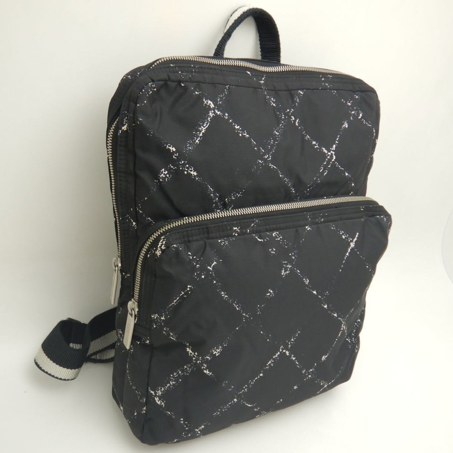 CHANEL Chanel Backpack Travel Line Nylon Black 251953